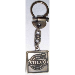 VOLVO brelok metalowy brązowy do kluczy zawieszka (id: 446)